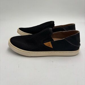 Olukai Women’s 7 Blue Pehuea Step In Slip On Sneakers